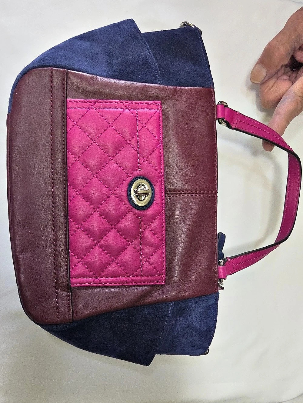 Coach Color Block Crossbody Bag NWT